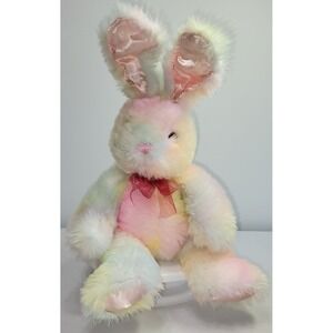 People Pals Pastel Sherbert Bunny Plush 20" Adjustable Satin Ears & Feet Easter